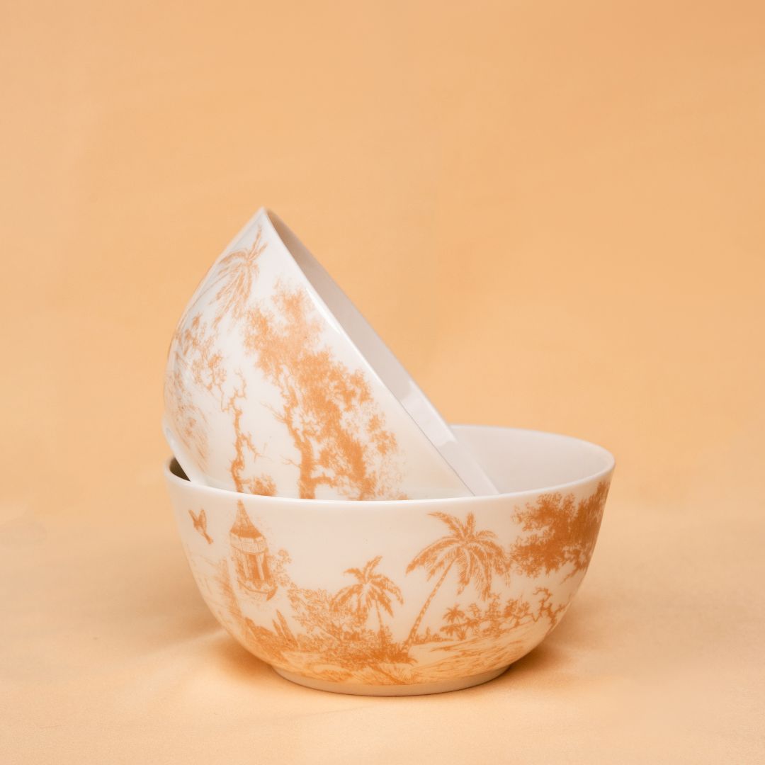 Chateau Toile Serving Bowl