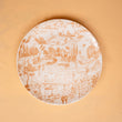 Set of 6- Chateau Toile Dinner Plate - Apricot