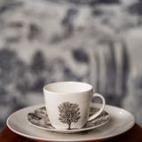 Set of 2- Chateau Toile Cup & Saucer